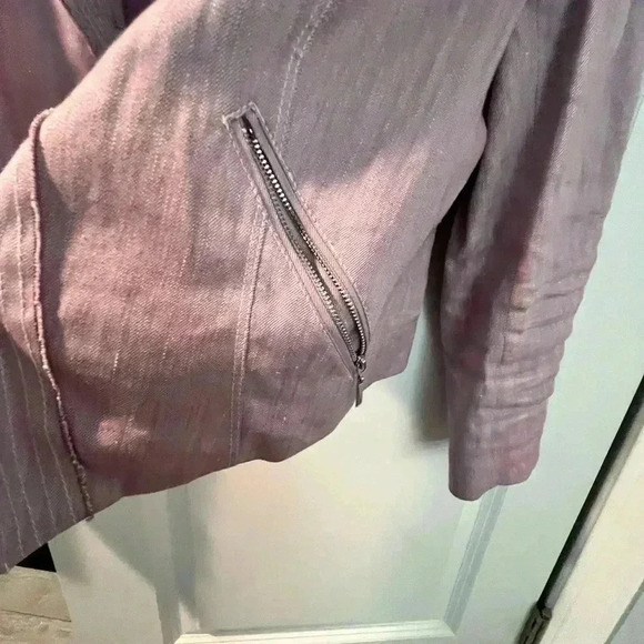 WHBM Linen Jacket - Picture 5 of 7